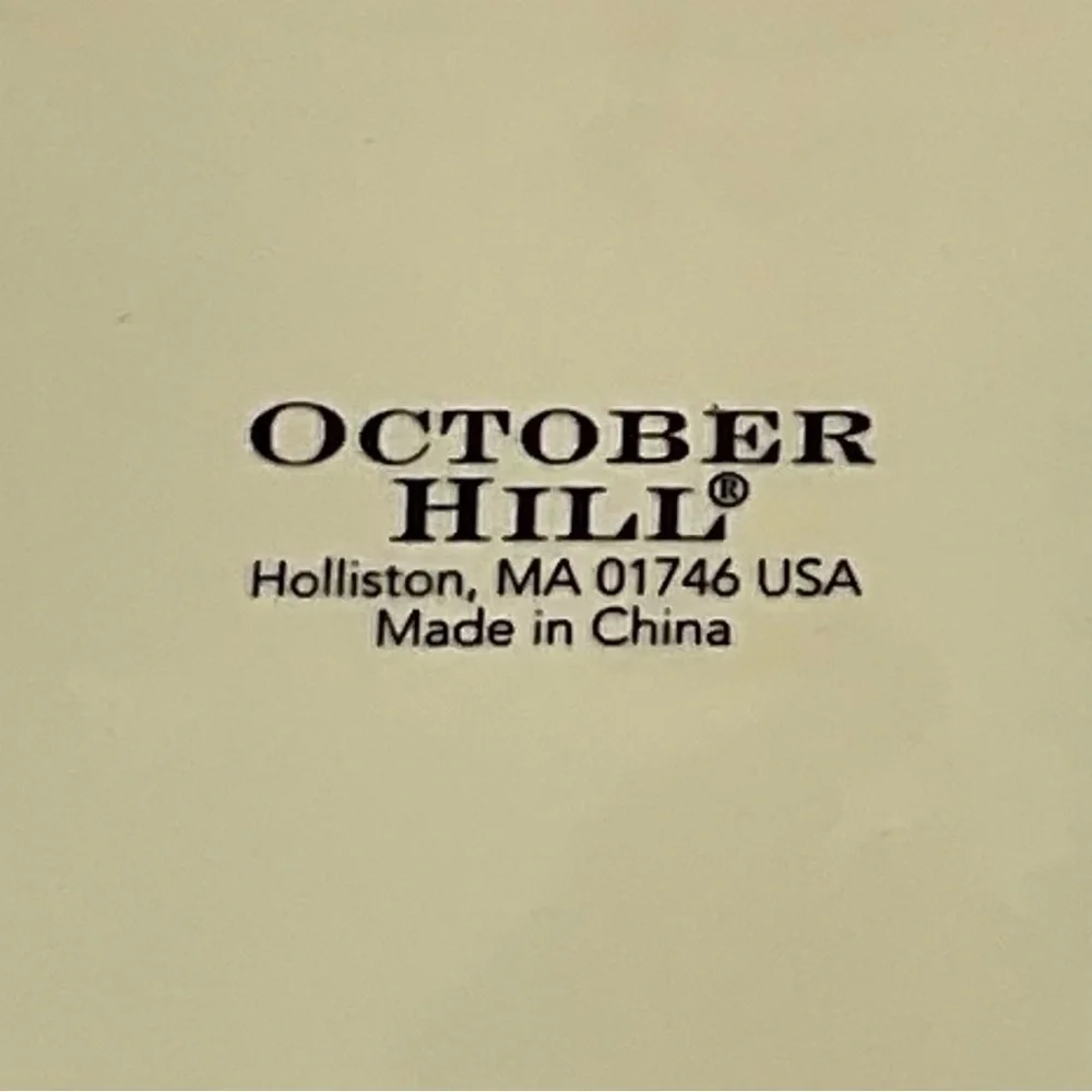 October Hill Beige 3 Section Divided Relish Hors d’oeuvre Dish